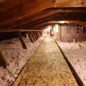 Attic insulation